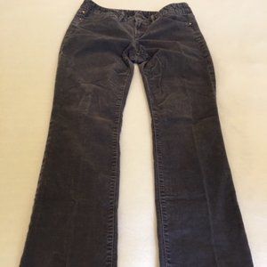 Gap Grey Real Straight Corduroy Pants